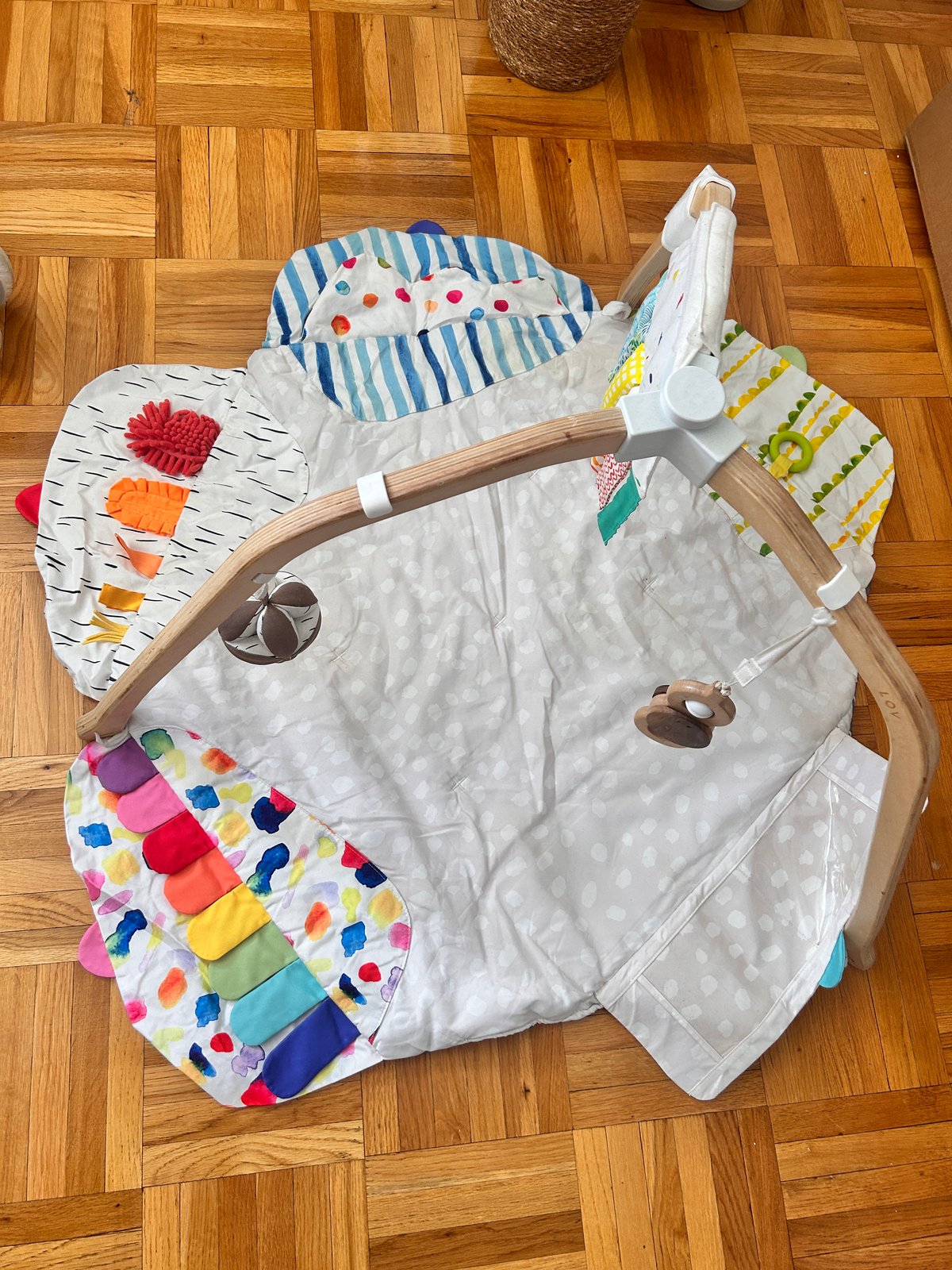 Lovevery Play Gym & sensory strands