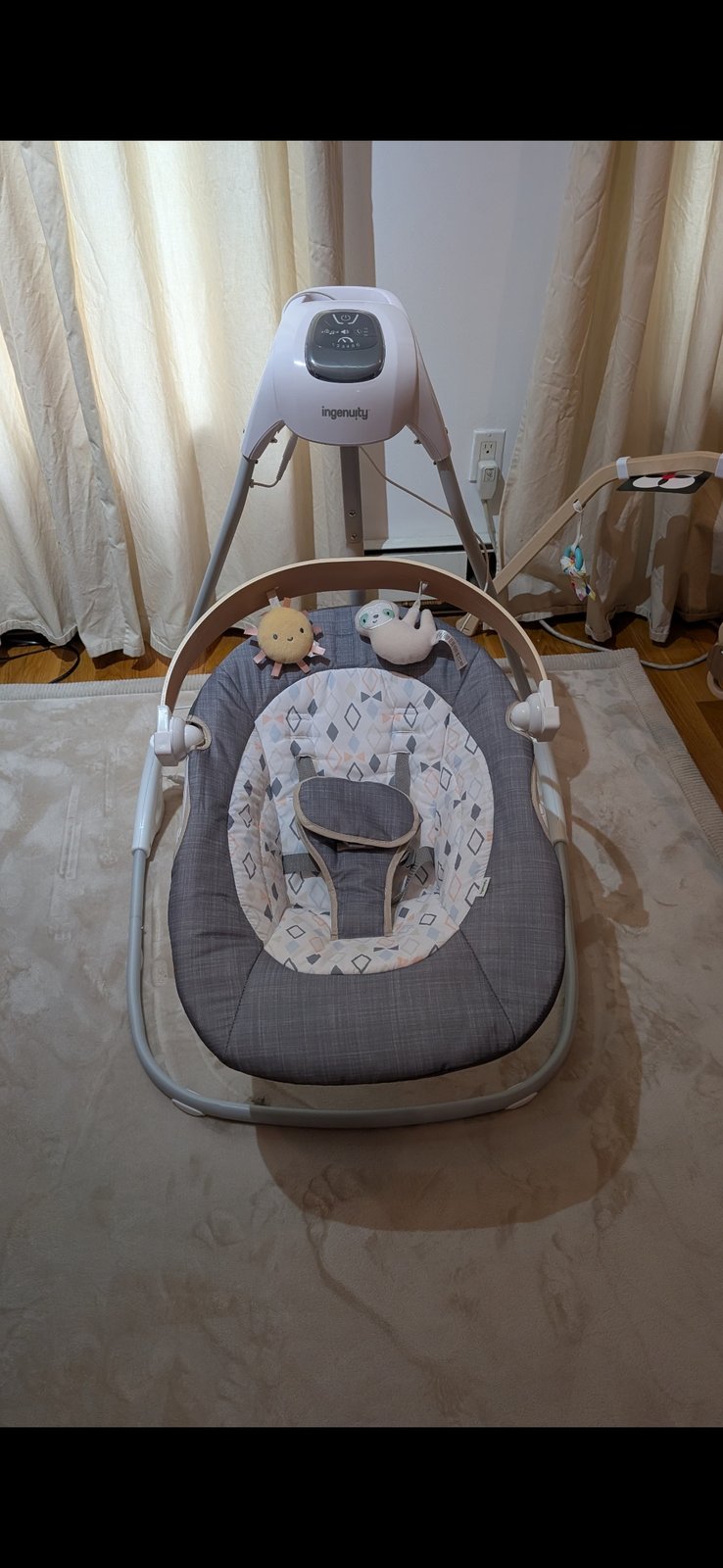 Ingenuity Smart Soothe Portable Baby Swing