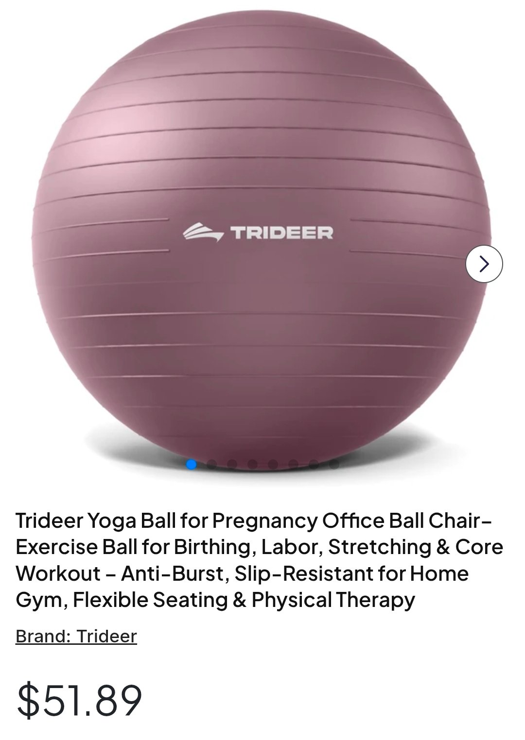 Trideer Yoga Ball for Pregnancy